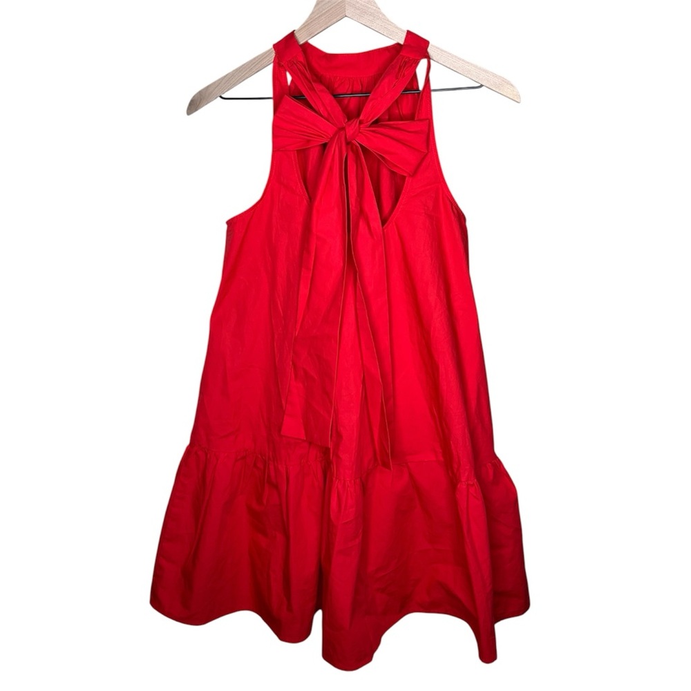 Avara Marley Red Halter Dress